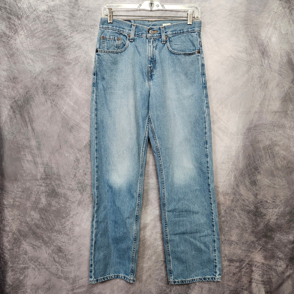 Vintage Levis 577 Lower Rise Loose Fit Jeans 4 MIS M Light Wash Baggy Y2K 2001
